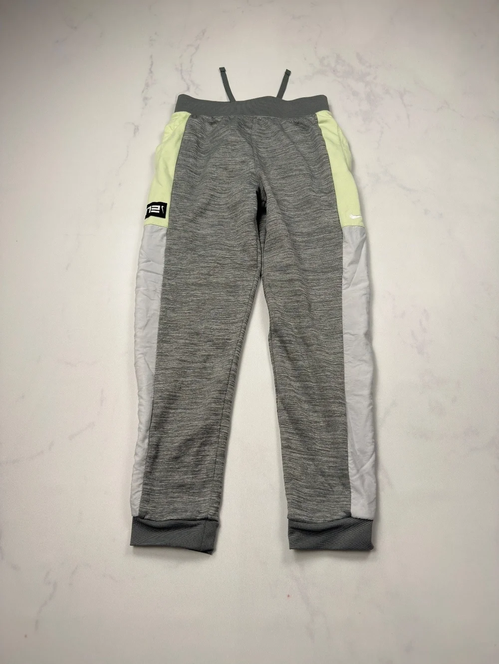 Nike Therma-Fit Gray Athletic Joggers - Boys XL